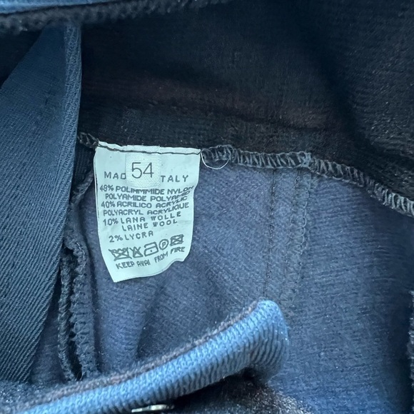 Roberta Tonini Reinforced Ski Overalls/Salopettes Size 54 Technical Thermal Wool - Picture 8 of 11